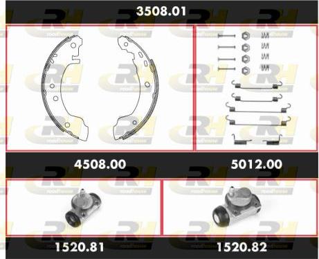 Roadhouse 3508.01 - Əyləc Başlığı Dəsti furqanavto.az