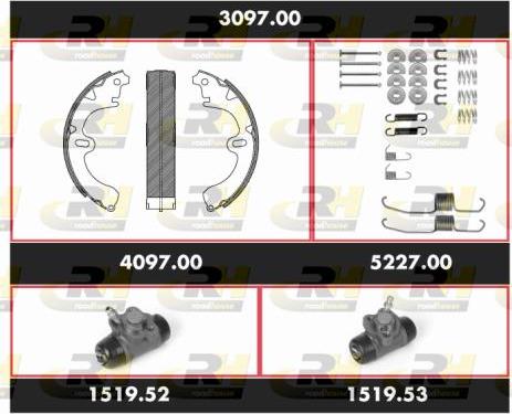 Roadhouse 3097.00 - Əyləc Başlığı Dəsti furqanavto.az