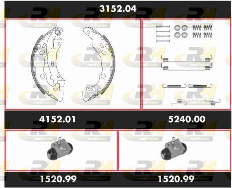 Roadhouse 3152.04 - Əyləc Başlığı Dəsti furqanavto.az