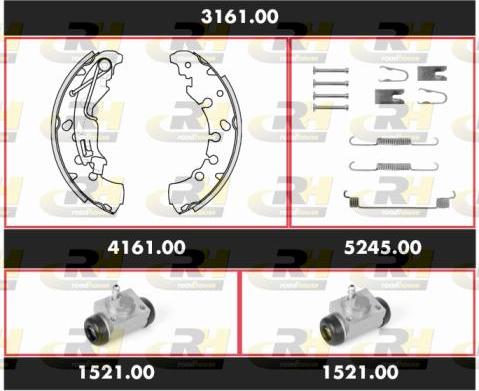 Roadhouse 3161.00 - Əyləc Başlığı Dəsti furqanavto.az