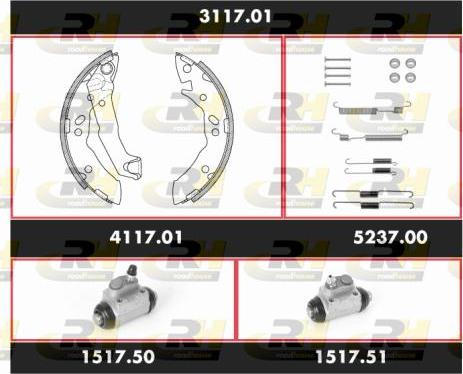 Roadhouse 3117.01 - Əyləc Başlığı Dəsti furqanavto.az