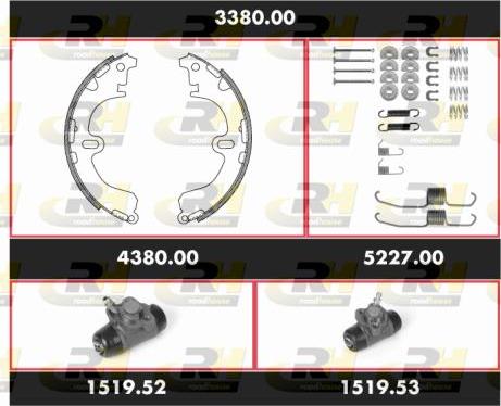 Roadhouse 3380.00 - Əyləc Başlığı Dəsti furqanavto.az