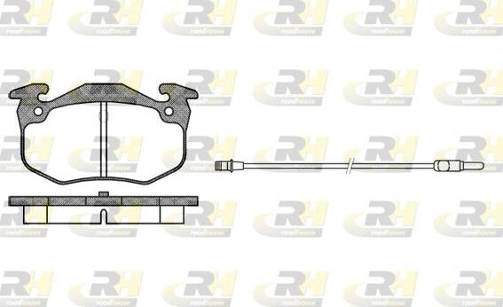 Roadhouse 2144.92 - Əyləc altlığı dəsti, əyləc diski furqanavto.az