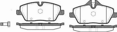 Alpha Brakes HKP-BM-023 - Əyləc altlığı dəsti, əyləc diski furqanavto.az