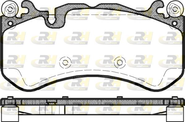 Roadhouse 21300.00 - Əyləc altlığı dəsti, əyləc diski www.furqanavto.az