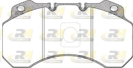 Roadhouse JSX 2680.00 - Əyləc altlığı dəsti, əyləc diski furqanavto.az