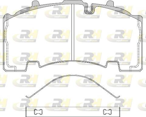 Roadhouse JSX 21555.00 - Əyləc altlığı dəsti, əyləc diski furqanavto.az