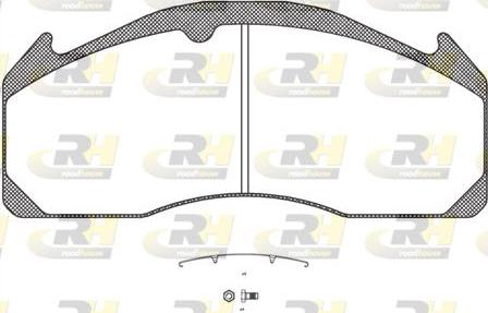 Roadhouse JSX 21033.00 - Əyləc altlığı dəsti, əyləc diski furqanavto.az