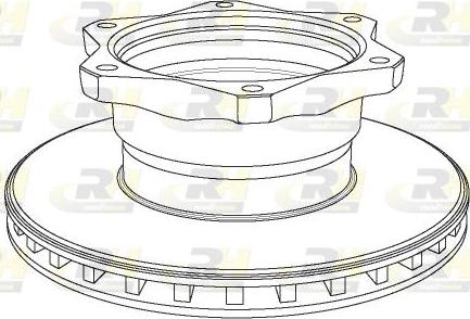 BENDIX 562484B - Əyləc Diski furqanavto.az