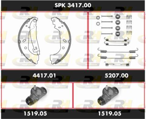 Roadhouse SPK 3417.00 - Əyləc Başlığı Dəsti furqanavto.az