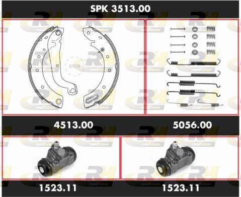 Roadhouse SPK 3513.00 - Əyləc Başlığı Dəsti furqanavto.az