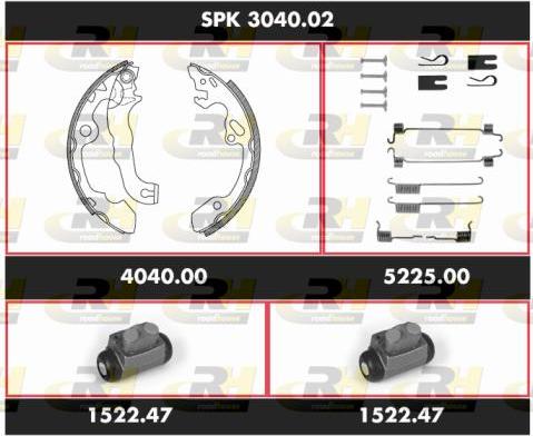 Roadhouse SPK 3040.02 - Əyləc Başlığı Dəsti furqanavto.az