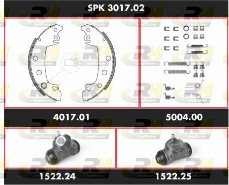 Roadhouse SPK 3017.02 - Əyləc Başlığı Dəsti furqanavto.az