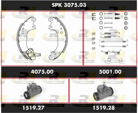 Roadhouse SPK 3075.03 - Əyləc Başlığı Dəsti furqanavto.az