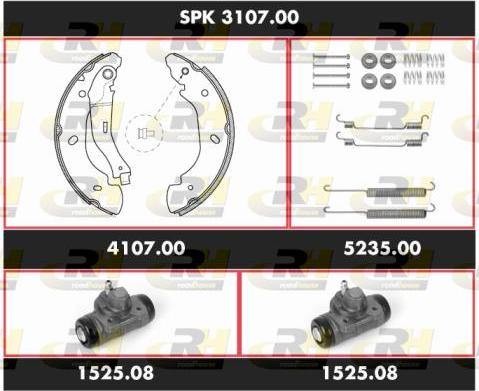 Roadhouse SPK 3107.00 - Əyləc Başlığı Dəsti furqanavto.az