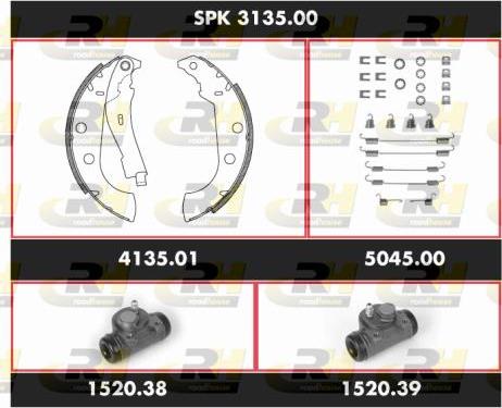 Roadhouse SPK 3135.00 - Əyləc Başlığı Dəsti furqanavto.az