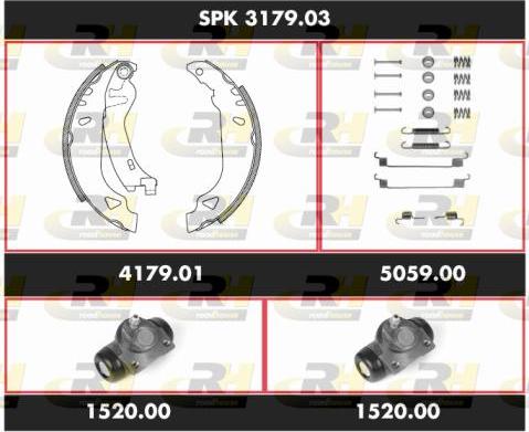 Roadhouse SPK 3179.03 - Əyləc Başlığı Dəsti furqanavto.az