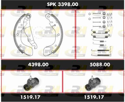 Roadhouse SPK 3398.00 - Əyləc Başlığı Dəsti furqanavto.az