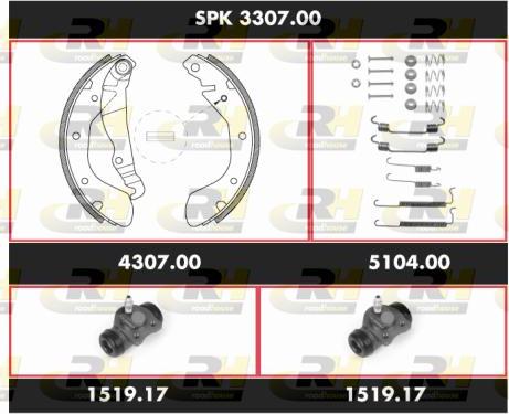 Roadhouse SPK 3307.00 - Əyləc Başlığı Dəsti furqanavto.az