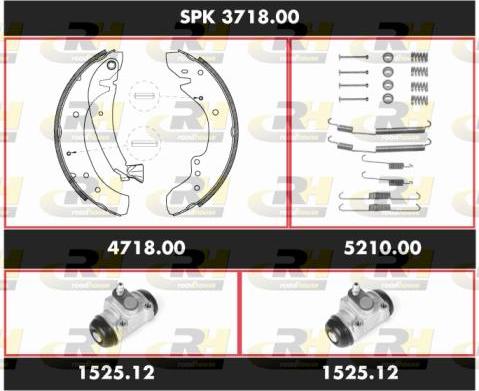 Roadhouse SPK 3718.00 - Əyləc Başlığı Dəsti furqanavto.az