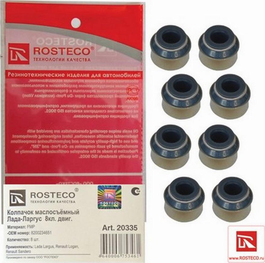 Rosteco 20335 - Mühür halqası, klapan sapı furqanavto.az