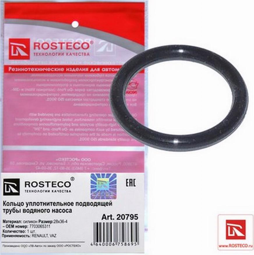 Rosteco 20795 - Möhür, yağ nasosu furqanavto.az