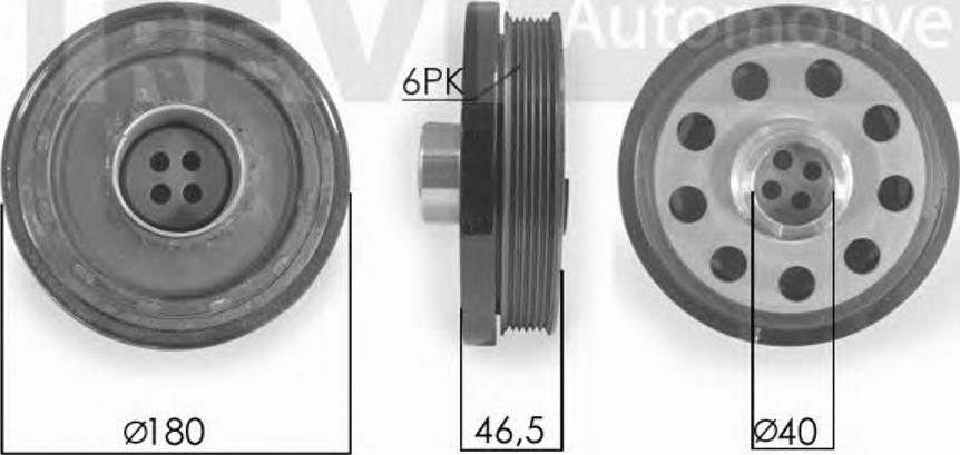 RPK RPK498478 - Kəmər kasnağı, krank mili furqanavto.az