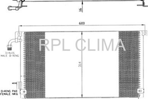 RPLQuality APCDCI0026 - Kondenser, kondisioner furqanavto.az