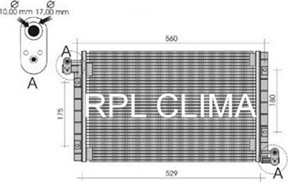 RPLQuality APCDFT0040 - Kondenser, kondisioner furqanavto.az