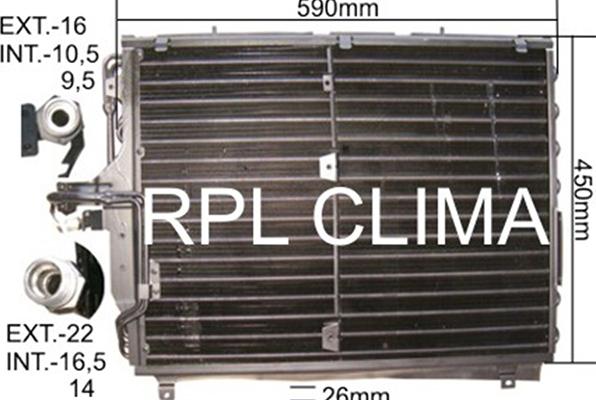 RPLQuality APCDMB0012 - Kondenser, kondisioner furqanavto.az