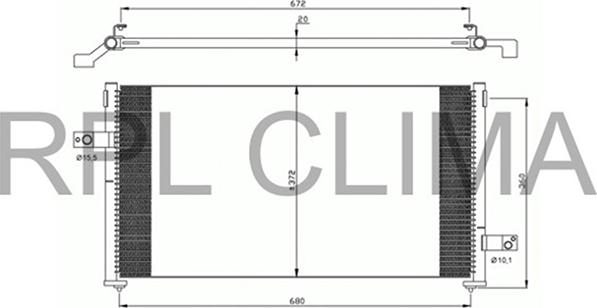 RPLQuality APCDSR0014 - Kondenser, kondisioner furqanavto.az