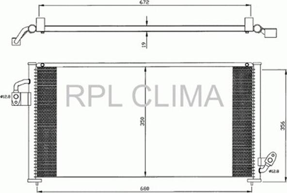 RPLQuality APCDSR0010 - Kondenser, kondisioner furqanavto.az