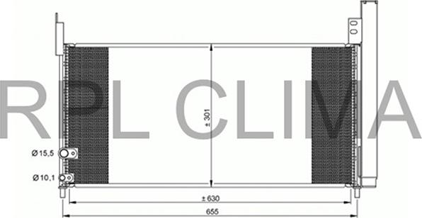 RPLQuality APCDTO0073 - Kondenser, kondisioner furqanavto.az