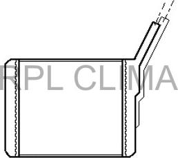 RPL QUALITY APCHOP1023 - İstilik dəyişdiricisi, daxili isitmə furqanavto.az