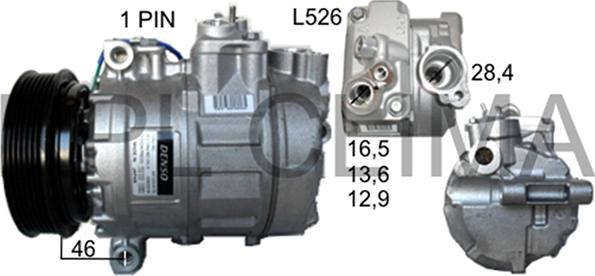 RPLQuality APCOAU0012 - Kompressor, kondisioner furqanavto.az