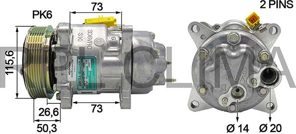 RPLQuality APCOCI0034 - Kompressor, kondisioner furqanavto.az