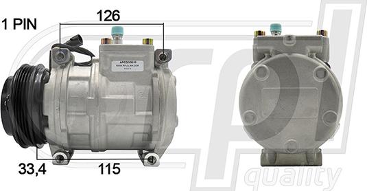 RPLQuality APCOIV5010 - Kompressor, kondisioner furqanavto.az