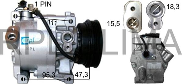 RPLQuality APCOIV0004 - Kompressor, kondisioner furqanavto.az