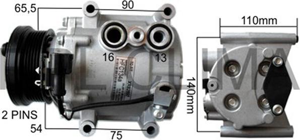 RPLQuality APCOJG0009 - Kompressor, kondisioner furqanavto.az