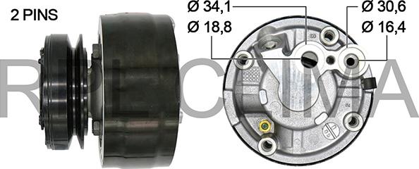 RPLQuality APCOMB0009 - Kompressor, kondisioner furqanavto.az