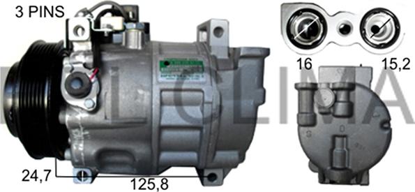 RPLQuality APCOMB0014 - Kompressor, kondisioner furqanavto.az