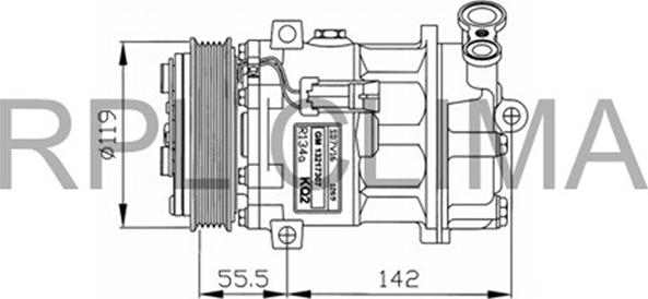 RPLQuality APCOOP0048 - Kompressor, kondisioner furqanavto.az