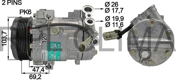 RPLQuality APCOOP0018 - Kompressor, kondisioner furqanavto.az