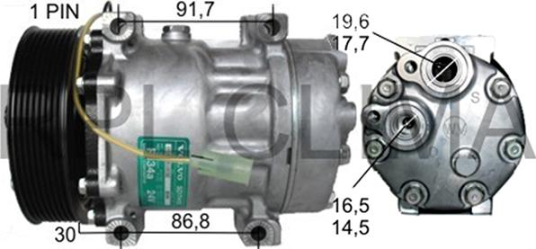 RPLQuality APCOVO5014 - Kompressor, kondisioner furqanavto.az