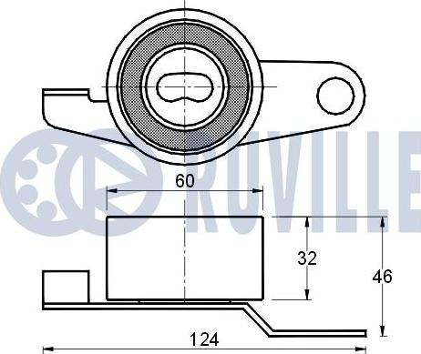 Ruville 540202 - Gərginlik kasnağı, vaxt kəməri furqanavto.az