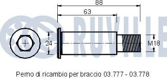 Ruville 541347 - Kəmər Dartıcı, v-yivli kəmər www.furqanavto.az