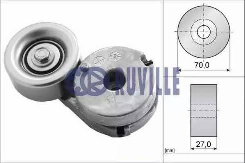 Ruville 55631 - Kəmər Dartıcı, v-yivli kəmər furqanavto.az