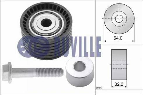 Ruville 55633 - Yönləndirmə / Bələdçi kasnağı, vaxt kəməri furqanavto.az