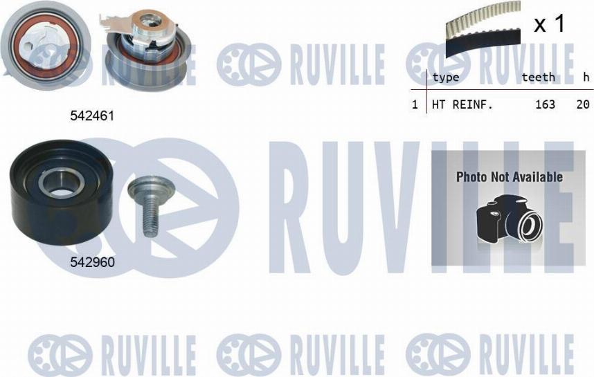 Ruville 550509 - Vaxt kəməri dəsti furqanavto.az