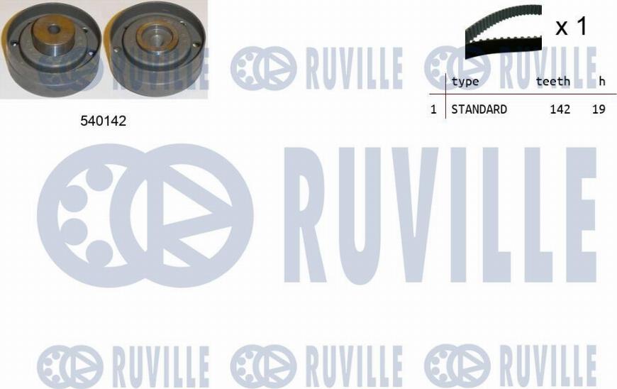 Ruville 550199 - Vaxt kəməri dəsti furqanavto.az